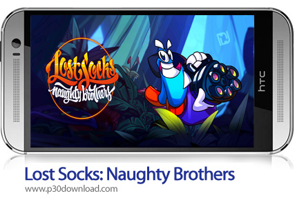 دانلود Lost Socks: Naughty Brothers v1.0 - بازی موبایل جوراب های گمشده: برادران شیطان