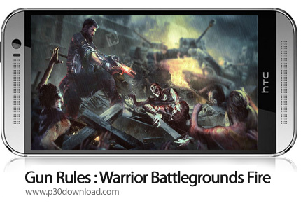 دانلود Gun Rules : Warrior Battlegrounds Fire v1.1.2 + Mod - بازی موبایل میدان نبرد