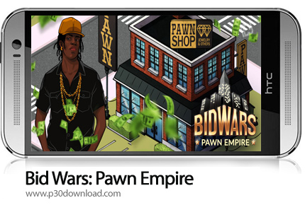دانلود Bid Wars: Pawn Empire v1.34.1 + Mod - بازی موبایل جنگ مزایده: امپراطوری