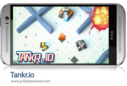 دانلود Tankr.io v7.6 + Mod - بازی موبایل نبرد تانک ها