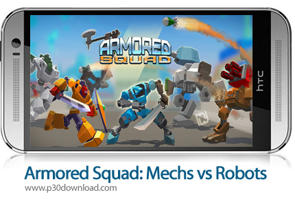 دانلود Armored Squad: Mechs vs Robots v2.3.0 + Mod - بازی موبایل نبرد روبات ها