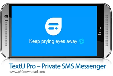 دانلود TextU Pro - Private SMS Messenger v2.20.4 - برنامه موبایل پیام رسان همه جانبه و امن