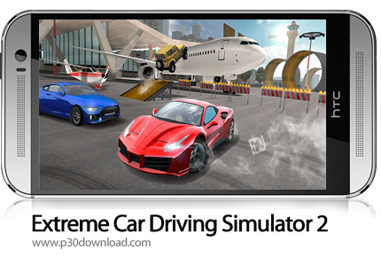 دانلود Extreme Car Driving Simulator 2 v1.4.2 + Mod - بازی موبایل شبیه ساز واقعی رانندگی