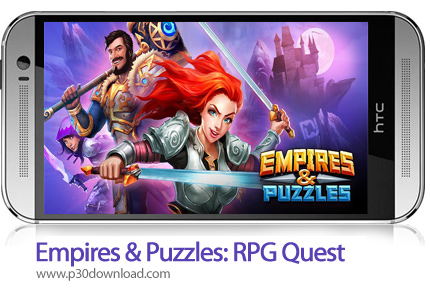 دانلود Empires & Puzzles: RPG Quest v37.0.1 - بازی موبایل امپراطوری ها و پازل ها