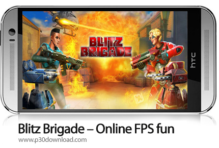 دانلود Blitz Brigade - Online FPS fun v3.6.1a - بازی موبایل حمله رعد آسا