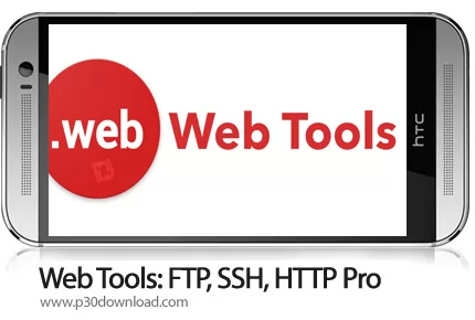 دانلود Web Tools: FTP, SSH, HTTP Pro v1.5.1 - برنامه موبایل مجموعه ابزار وب