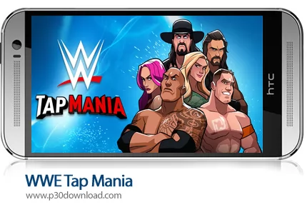 دانلود WWE Tap Mania: Get in the Ring in this Idle Tapper v17637.20.0 + Mod - بازی موبایل  نبرد کشتی