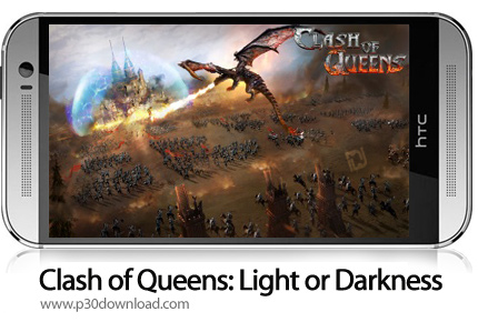 دانلود Clash of Queens: Light or Darkness v2.8.6 - بازی موبایل نبرد ملکه ها