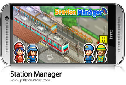 دانلود Station Manager v1.3.5 + Mod - بازی موبایل مدیر ایستگاه قطار