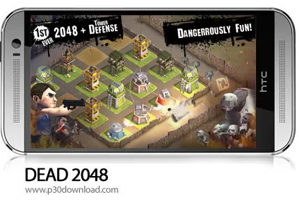 دانلود DEAD 2048 v1.5.3 + Mod - بازی موبایل مرگ 2048