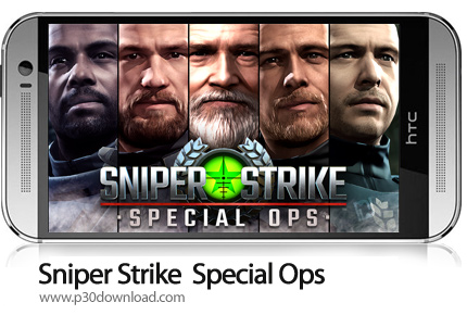 دانلود Sniper Strike: Special Ops v500073 + Mod - بازی موبایل تک تیرانداز