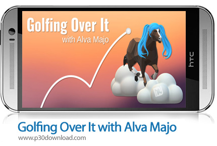 دانلود Golfing Over It with Alva Majo v1.1.4 - بازی موبایل گلف