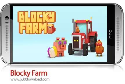 دانلود Blocky Farm v1.2.86 + Mod - بازی موبایل مزرعه بلوکی