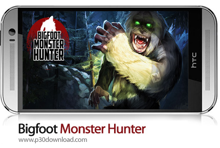دانلود Bigfoot Monster Hunter v1.93 + Mod - بازی موبایل شکارچی هیولا بیگفوت