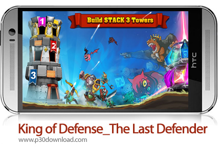 دانلود King of Defense_The Last Defender v1.8.69 + Mod - بازی موبایل آخرین مدافع