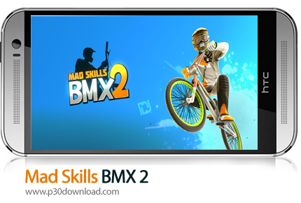 دانلود Mad Skills BMX 2 v2.2.6 + Mod - بازی موبایل مهارت های دیوانه وار