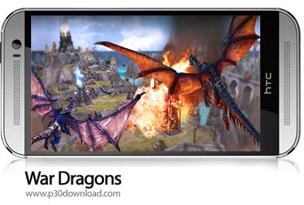 دانلود War Dragons v5.65+gn - بازی موبایل جنگ اژدهایان