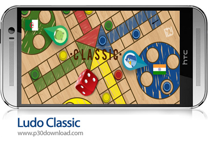 دانلود Ludo Classic v37.2 + Mod - بازی موبایل منچ کلاسیک