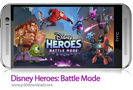 دانلود Disney Heroes: Battle Mode v3.0 - بازی موبایل نبرد قهرمانان دیزنی