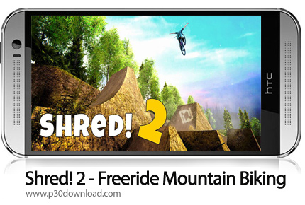 دانلود Shred! 2 - Freeride Mountain Biking v1.6.0.3 - بازی موبایل دوچرخه سواری کوهستان
