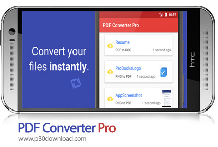 دانلود PDF Converter Pro v6.15 - برنامه موبایل تبدیل فرمت پی دی اف