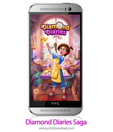 دانلود Diamond Diaries Saga v1.40.0 + Mod - بازی موبایل حماسه الماس خاطرات