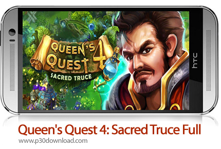 دانلود Queen's Quest 4: Sacred Truce Full v1.3 - بازی موبایل تلاش ملکه