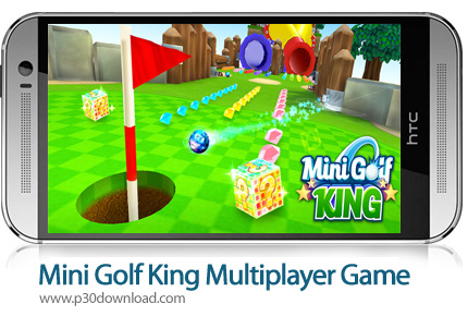 دانلود Mini Golf King Multiplayer Game v3.30.2 + Mod - بازی موبایل پادشاهی مینی گلف