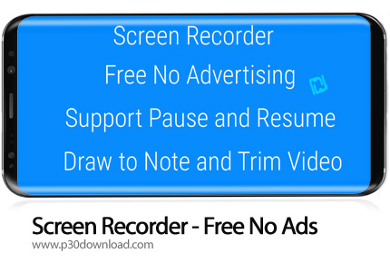 دانلود Screen Recorder - Free No Ads v1.2.5.7 - برنامه موبایل ضبط صفحه نمایش