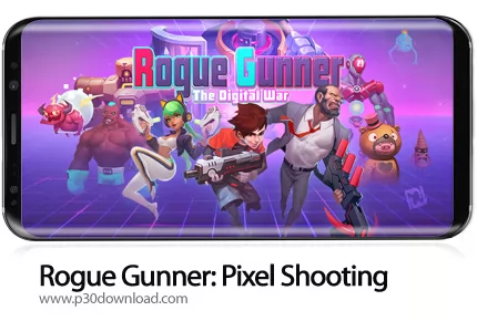 دانلود Rogue Gunner: Pixel Shooting v1.5.3 + Mod - بازی موبایل تفنگدار سرکش