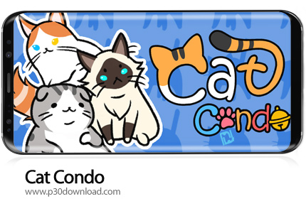 دانلود Cat Condo v1.0.2 + Mod - بازی موبایل هتل گربه ها