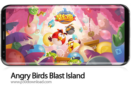 دانلود Angry Birds Blast Island v1.1.0 + Mod - بازی موبایل انفجار در جزیره پرندگان خشمگین