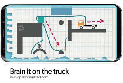 دانلود Brain it on the truck v1.0.62 + Mod - بازی موبایل تفکر روی کامیون