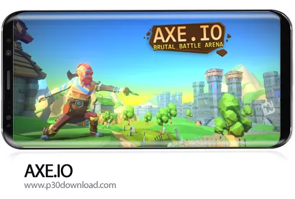 دانلود AXE.IO v1.6.1 + Mod - بازی موبایل جنگجو تبردار