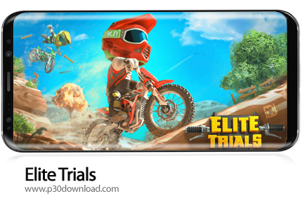 دانلود Elite Trials v1.0.39 + Mod - بازی موبایل موتورسواران حرفه ای