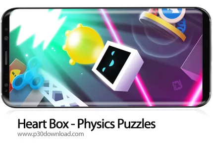 دانلود Heart Box - Physics Puzzles v0.2.34 + Mod - بازی موبایل قلب جعبه