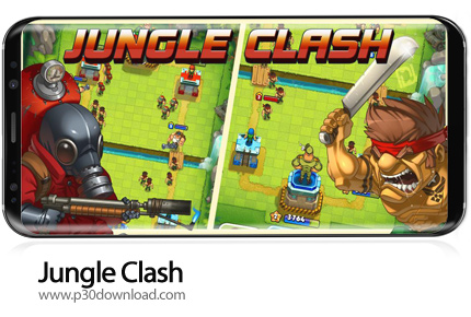 دانلود Jungle Clash v1.0.19 - بازی موبایل نبرد در جنگل