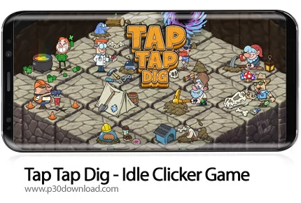 دانلود Tap Tap Dig - Idle Clicker Game v2.0.2 + Mod - بازی موبایل معدنچی زمین