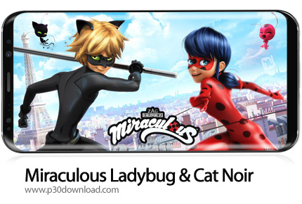 دانلود Miraculous Ladybug & Cat Noir - The Official Game v5.0.30 + Mod - بازی موبایل دختر سنجاقکی و 