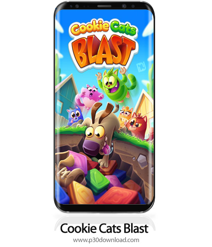 دانلود Cookie Cats Blast v1.28.6 + Mod - بازی موبایل انفجار گربه های کلوچه خور