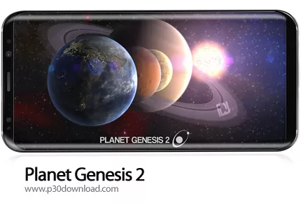 دانلود Planet Genesis 2 - Solar System Sandbox v1.2.1 - بازی موبایل پیدایش سیاره 2