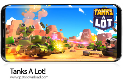 دانلود Tanks A Lot! - Realtime Multiplayer Battle Arena v2.93 + Mod - بازی موبایل نبرد بزرگ تانک ها