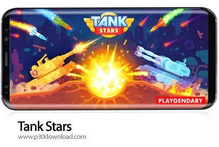 دانلود Tank Stars v1.5.5 + Mod - بازی موبایل نبرد تانک ها