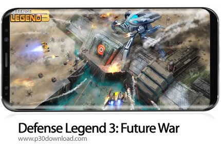 دانلود Defense Legend 3: Future War v2.7.1 + Mod - بازی موبایل اسطوره دفاع 3