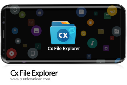دانلود Cx File Explorer v1.0.8 - برنامه موبایل مدیریت فایل ها