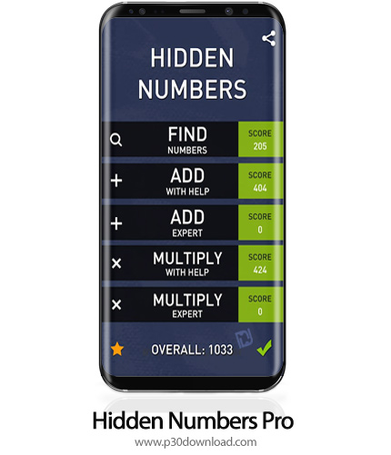 دانلود Hidden Numbers Pro v6.0 - بازی موبایل اعداد پنهان