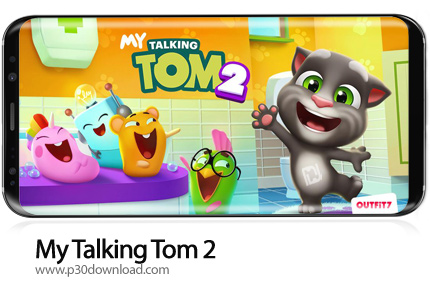دانلود My Talking Tom 2 v2.6.0.14 + Mod - بازی موبایل تام سخنگو 2