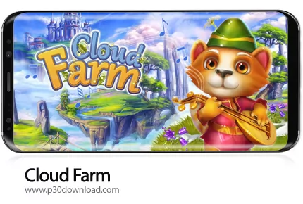 دانلود Cloud Farm v1.2.50.0 + Mod - بازی موبایل مزرعه ای در میان ابرها