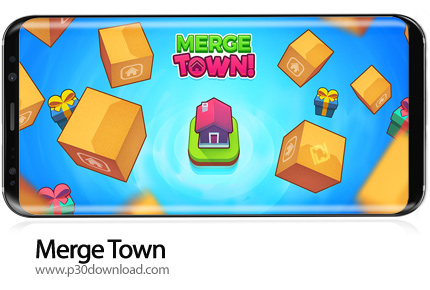 دانلود Merge Town v4.0.0 + Mod - بازی موبایل شهر پازلی