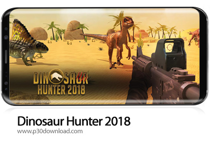 دانلود Dinosaur Hunter 2018 v5.7 + Mod - بازی موبایل شکارچی دایناسور